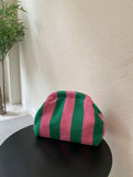 Pink and Green Clutch
