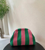 Pink and Green Clutch