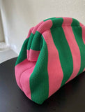 Pink and Green Clutch