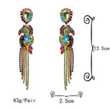 Tropical Bird Earrings