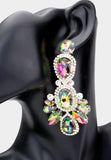 Iridescent Blossom Earrings