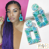 Electric Flame Earrings