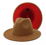 Red Bottom Wide Brim Fedora