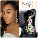 Iridescent Blossom Earrings