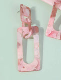 Pink Illusion Earrings