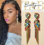 Tropical Bird Earrings