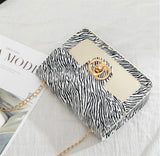 Zebra Print Clutch