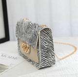 Zebra Print Clutch