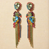 Tropical Bird Earrings