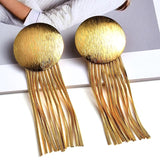 Golden Jellyfish Earrings