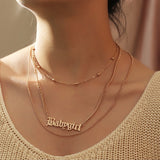 Babygirl Triple Layered Necklace
