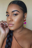 Geometric Drop Earrings