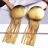 Golden Jellyfish Earrings