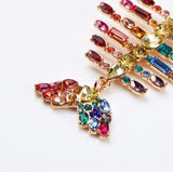 Rainbow Fishbone Earrings