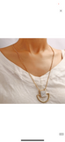 Marble Pendant Necklace