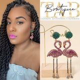 Pink Flamingo Earrings