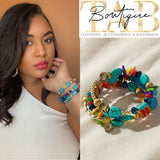 Triple Layer Decor Bracelet