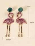 Pink Flamingo Earrings