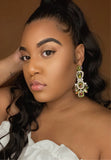 Iridescent Blossom Earrings